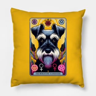 The Miniature Schnauzer Pillow