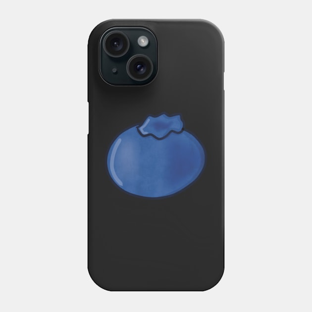 Blueberry Phone Case by WalkSimplyArt