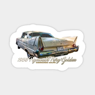 1958 Plymouth Fury Golden Commando Coupe Magnet