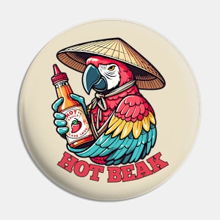 Parrot hot sauce Pin