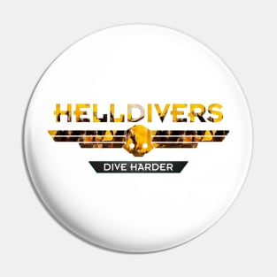 Become a Helldiver Today Pin