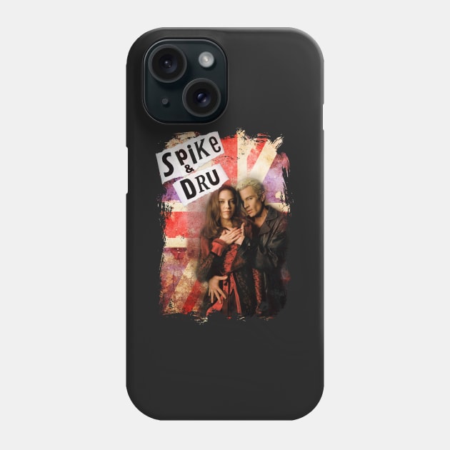 Spike & Dru - Rock & Roll Phone Case by fanartdesigns