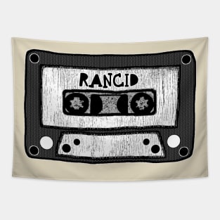 rancid cassette black and white Tapestry