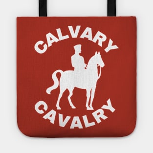 Calvary Cavalry (white) Tote