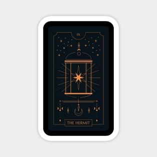 The Hermit Tarot Card Magnet