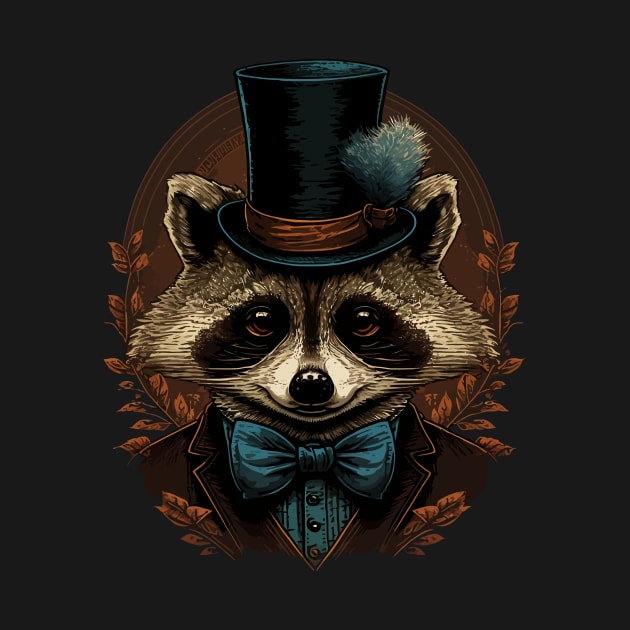 Raccoon Top Hat by K3rst