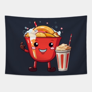 kawaii  junk food T-Shirt cute  funny Tapestry