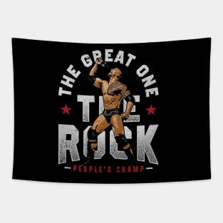 The Rock The Great One Tapestry