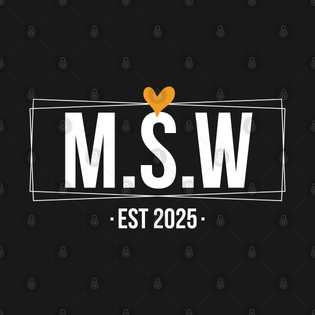 msw est 2025 by Pharmacy Tech Gifts