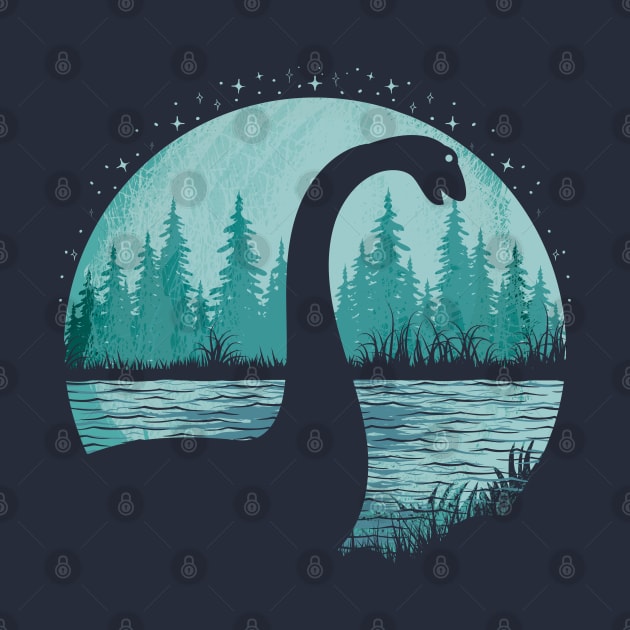 Loch Ness Monster Nessie by Tesszero