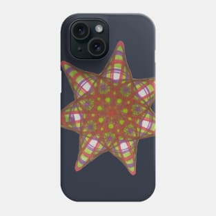 Spirograph Bright Star Pattern Phone Case