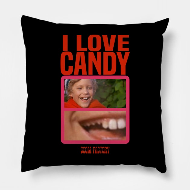 Candy! Pillow by David Paul Seymour