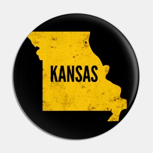 Kansas or Missouri Pin