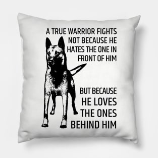 Malinois - Belgian shepherd -Mechelaar Pillow