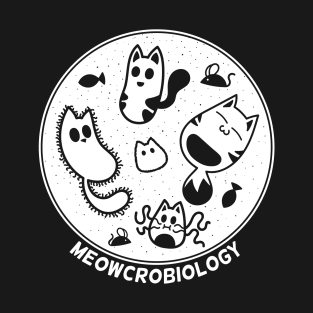 Cats love Microbiology T-Shirt