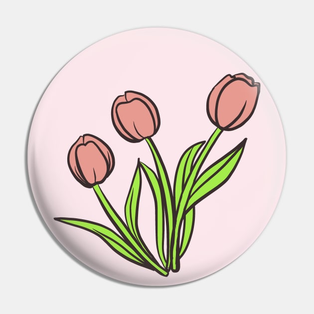 Tulips Pin by AndySaljim