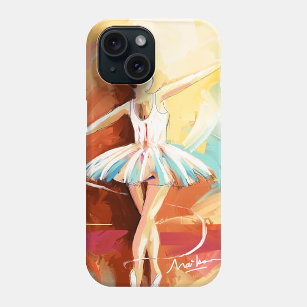 ballet dancer Phone Case by mailsoncello