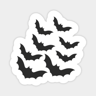 Group Of Bats Magnet