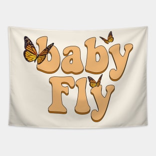 Baby Fly butterfly Tapestry