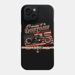 American Custom Motorcycles Phone Case