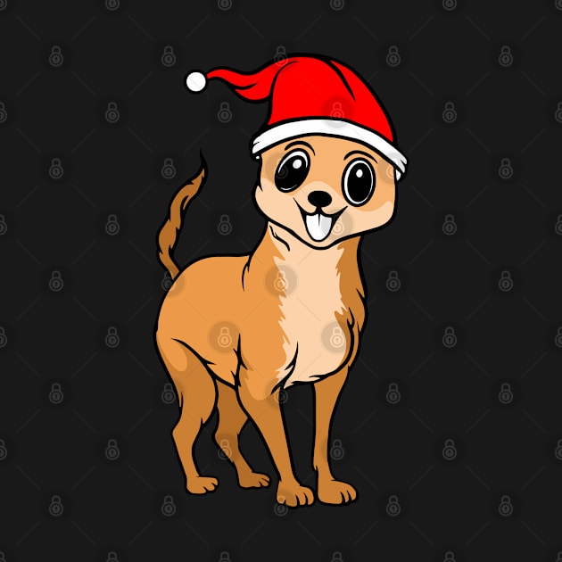 Santa Chihuahua by Dojaja