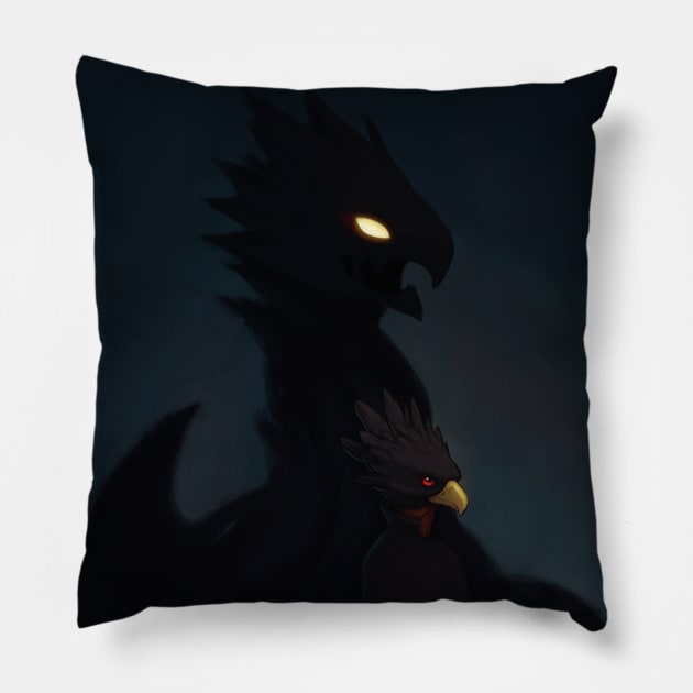 Tokoyami Pillow by Oda182