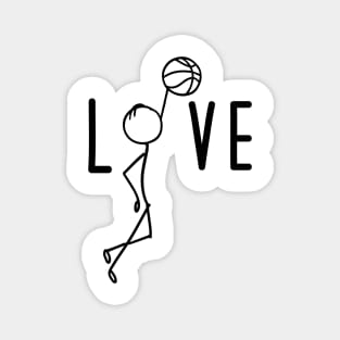 Cute Basketball Player Gift Basketball Lover Basketball Team Magnet