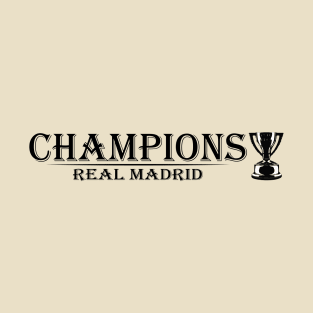 Real Madrid Champions T-Shirt