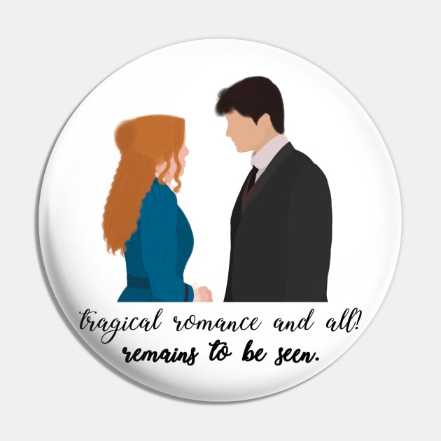 Anne and Gilbert Blythe Fan Art Tragical Romance and All Remains To Be Seen Pin by senaeksi