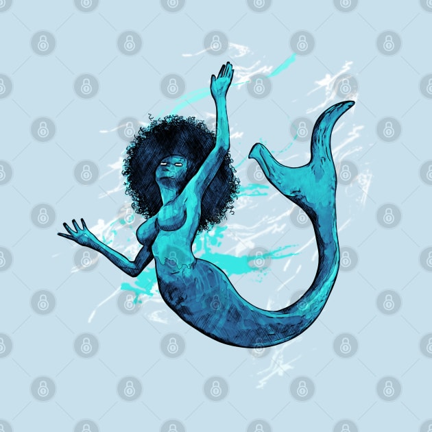 Blue Mermaid by ChrisOConnell