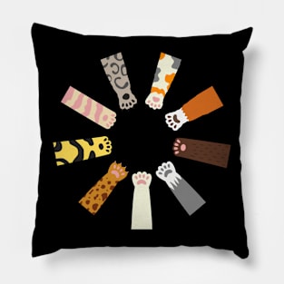 Paw Together With Cute Designs Pillow