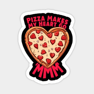 Pizza-Love: A Culinary Romance Magnet