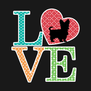 Love morkie best morkie T-Shirt