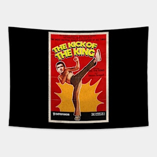 The Kick of the King Tapestry