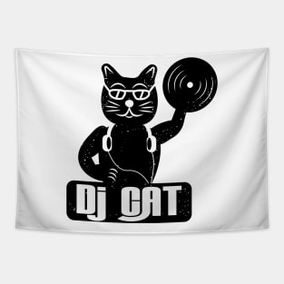 DJ cat Tapestry