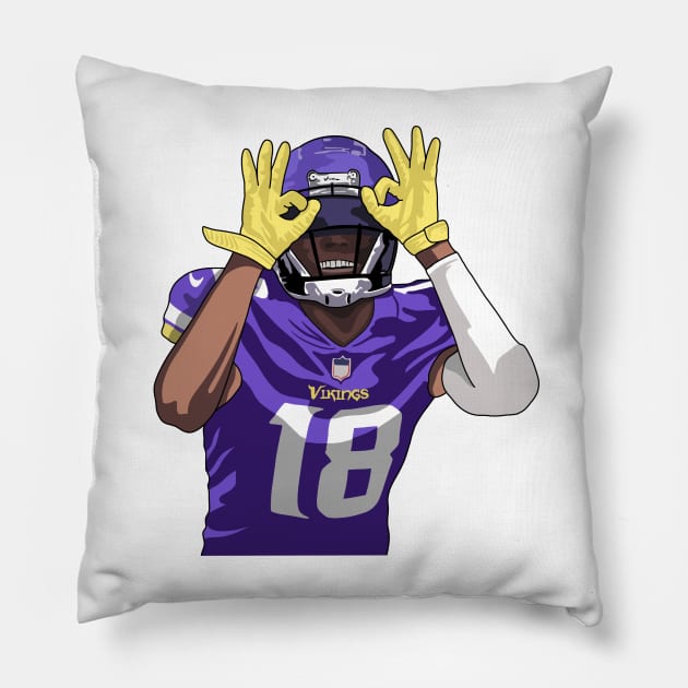 Griddy Jefferson Pillow by Shirtsbyvaeda247