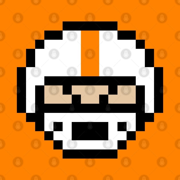 8-Bit Helmet - Tennessee by The Pixel League