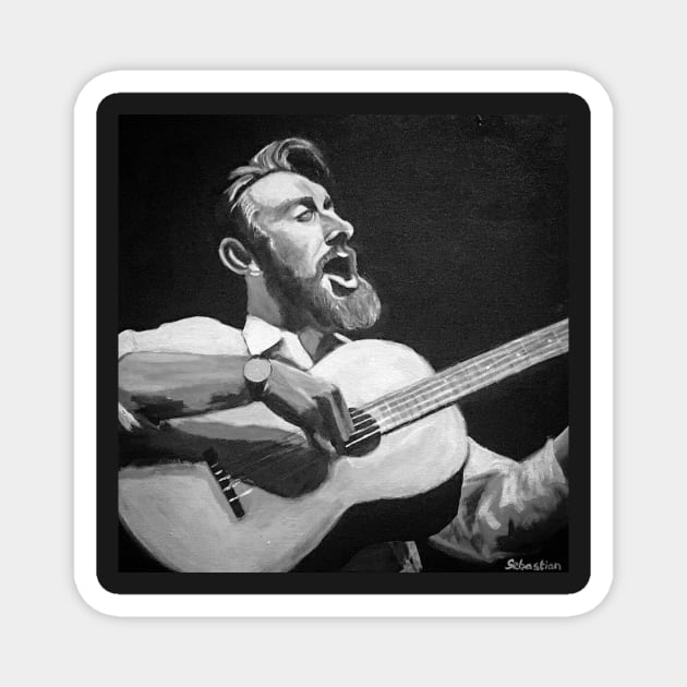 Ronnie Drew Magnet by sebs43