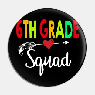 3rd Grade Squad Teacher Back To School Pin