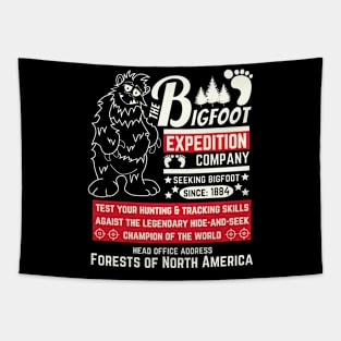 Bigfoot Expedition Company - Hunting Bigfoot Tapestry