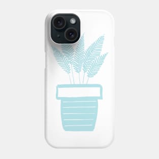 Plant1 Blue - Full Size Image Phone Case
