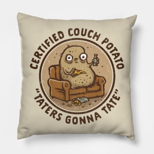 Certified Couch Potato Pillow