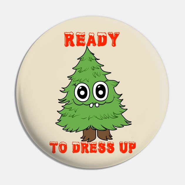 Xmas Tree Pin by HamsterOver