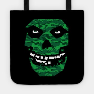 crimson ghost green camo Tote