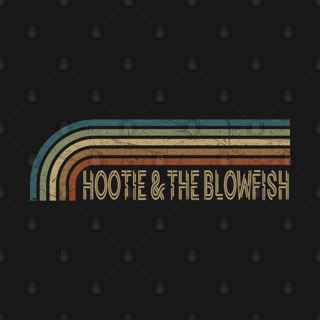 Hootie & The Blowfish Retro Stripes by paintallday