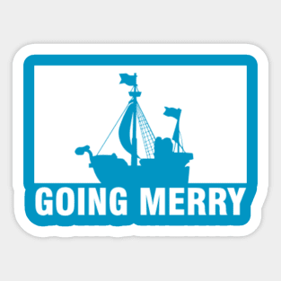 one piece going merry ship Sticker for Sale by Zoro3