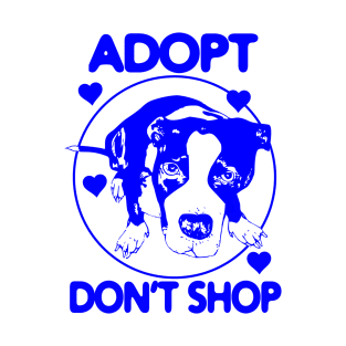 Adopt Don't Shop - Dog Rescue T-Shirt