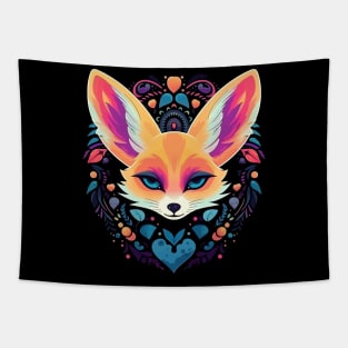 Fennec Fox Valentine Day Tapestry