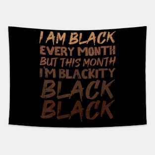 Blackity Black Every Month Black History BHM African Tapestry