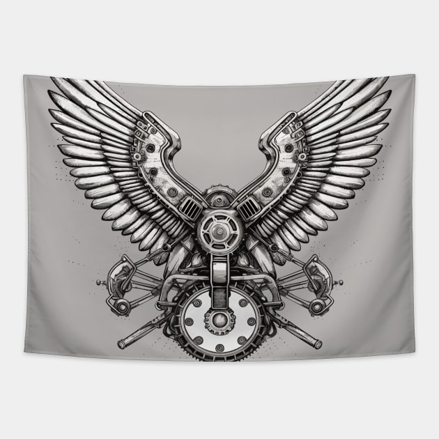 Car crest Tapestry by siriusreno